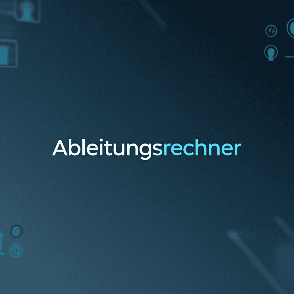 Ableitungsrechner Oberfläche