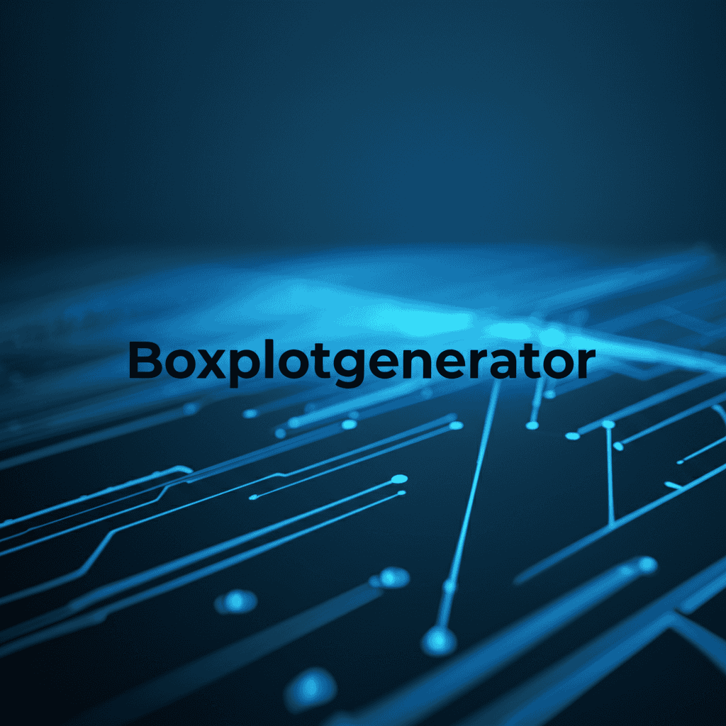 Boxplotgenerator Tool zur Datenvisualisierung