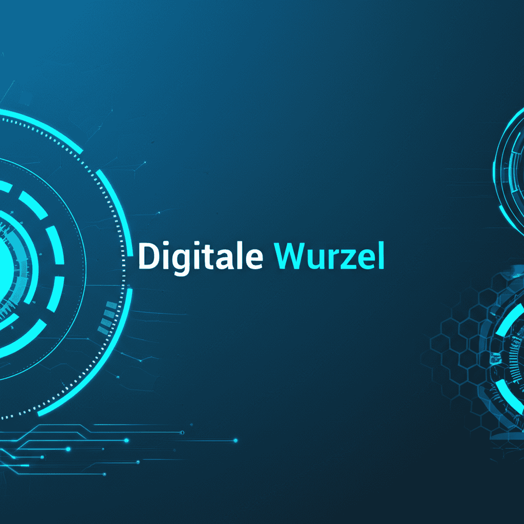 Digitale Wurzel Visualisierung