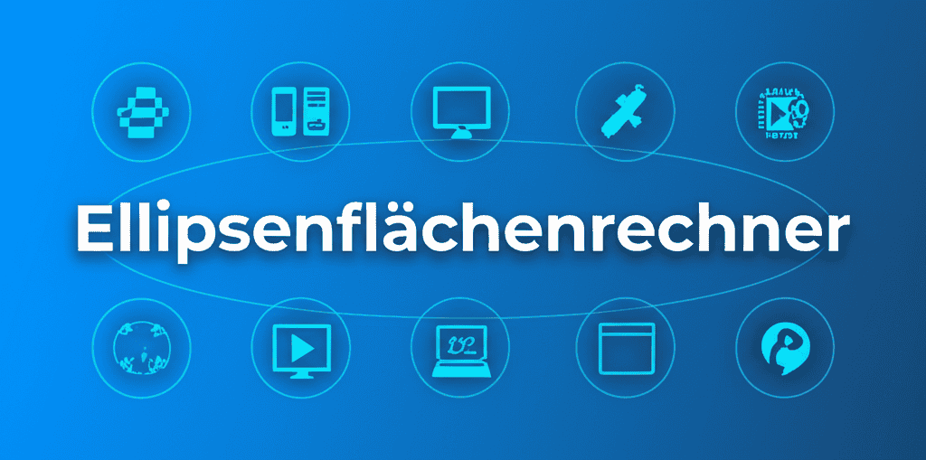 Ellipsenflächenrechner online