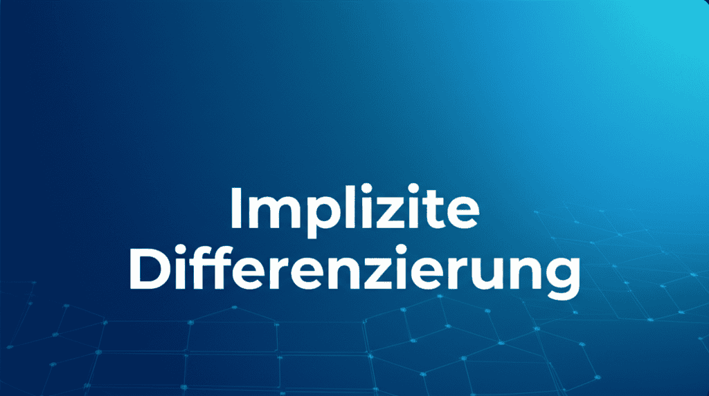 Grafische Darstellung der impliziten Differenzierung