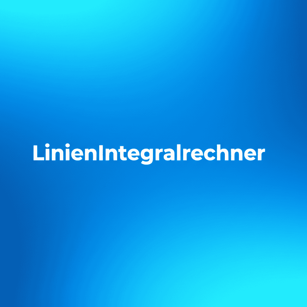 Linienintegralrechner