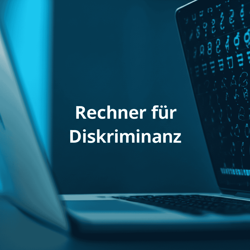 Rechner für Diskriminanz Anwendung