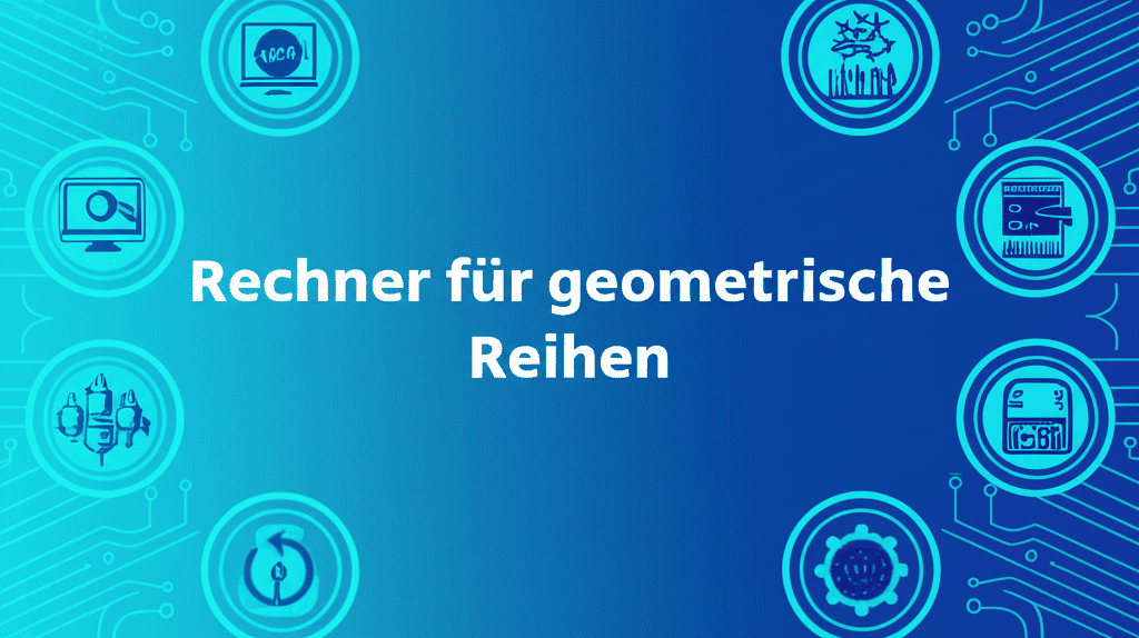 Rechner für geometrische Reihen