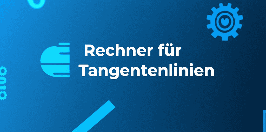 Rechner für Tangentenlinien Illustration