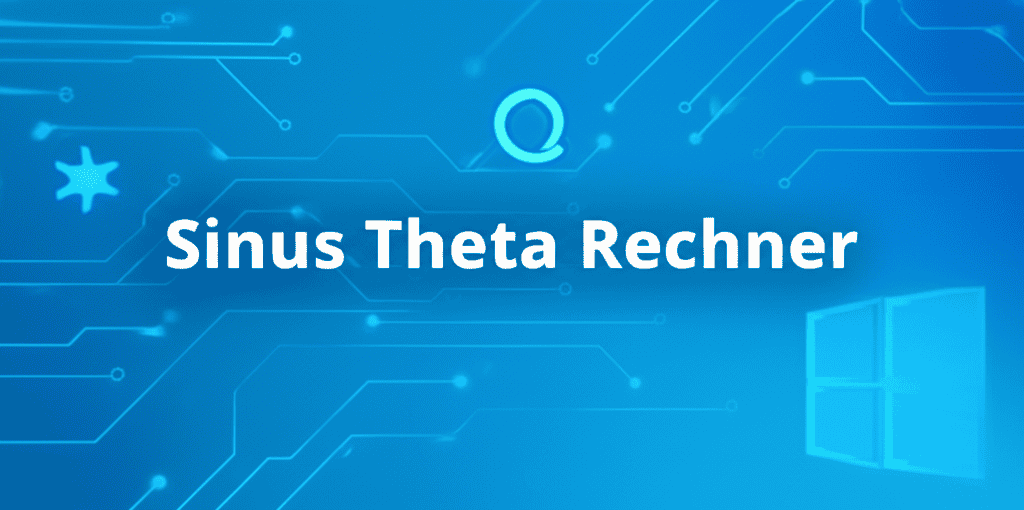 Sinus Theta Rechner Illustration
